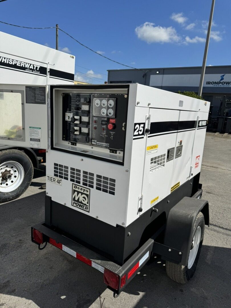 2017- 25 KVA Multiquip Whisperwatt Diesel Generator Super Silent DCA ...