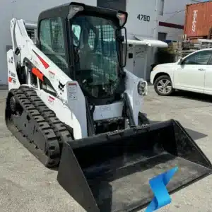 2015 Bobcat T590 Skid Steer Loader Hydraulic Aux Enclosed Cab AC & Heater