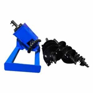 Auger Attachment Hole Digger 3 Bits 6in 12in 14in HD
