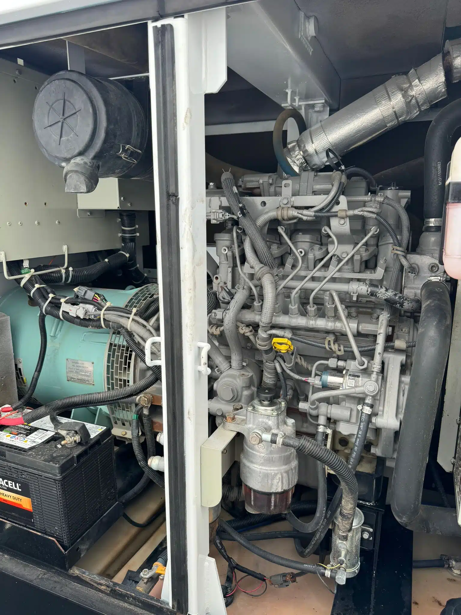 2014 Multiquip Whisperwatt 45 KVA Super Silent diesel Generator-Trailer Mounted