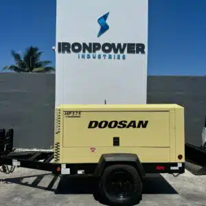2012 Doosan 375 CFM Towable diesel Air Compressor