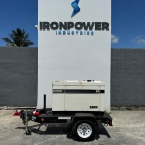 2018 Multiquip whisperwatt 14 KW diesel generator - trailer mounted
