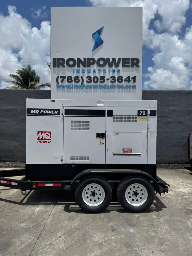 multiquip 70 kVA diesel generator 2015 30780