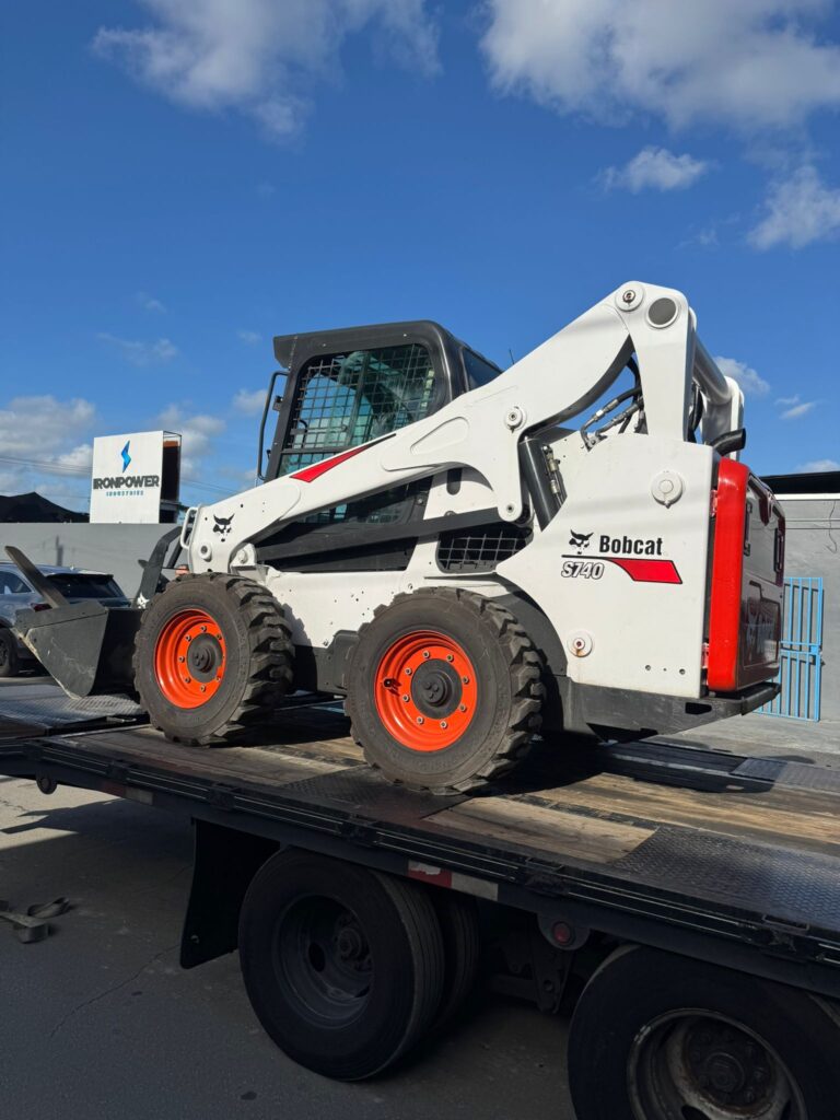 Front view of Bobcat S740 Compact Loader