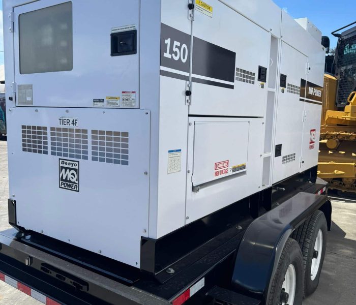 Multiquip 150 kVA diesel generator 2016 121106