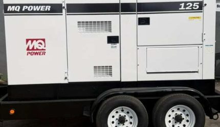 2016 Multiquip WhisperWatt 125 kVA Diesel Generator – Load Bank Tested, Multi-Voltage