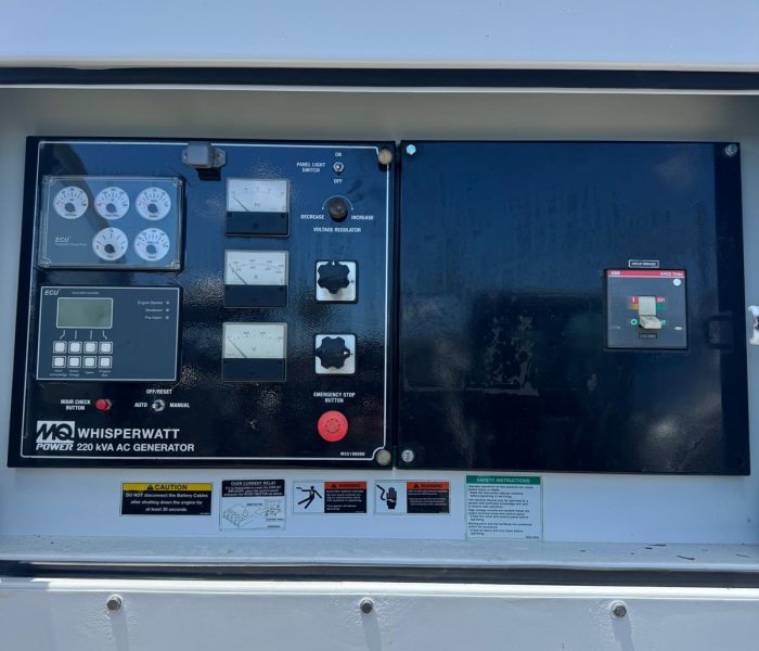2017 Multiquip 220 kva Diesel Generator-320156