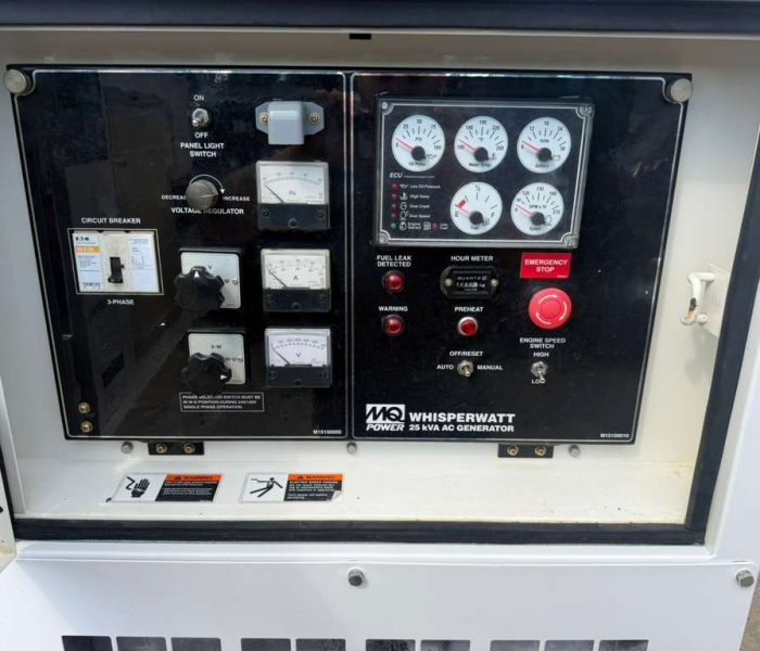2017 Multiquip 25 kva Whisperwatt- 32107