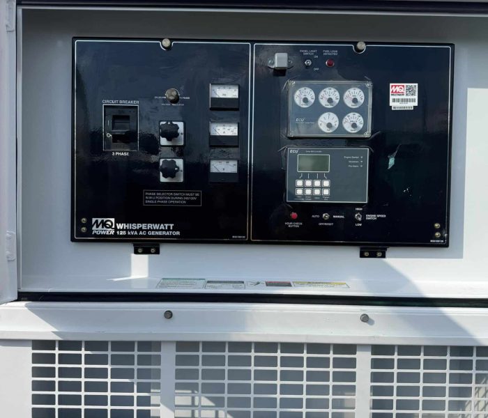 2017 Multiquip Whisperwatt 125 Kva -32105