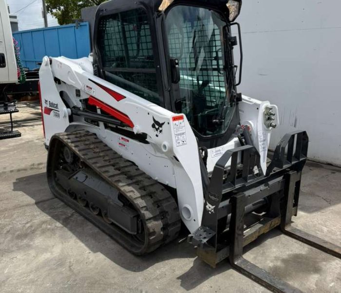 2018 Bobcat T550 Skid Steer Loader-320146