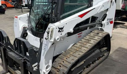 2018 Bobcat T550 Skid Steer Loader-320146