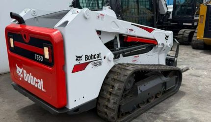 2018 Bobcat T550 Skid Steer Loader-320146-6