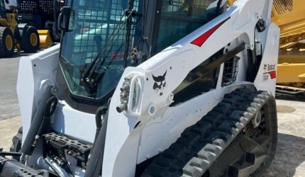 2018 Bobcat T590 Skid Steer Loader Hydraulic Aux Enclosed