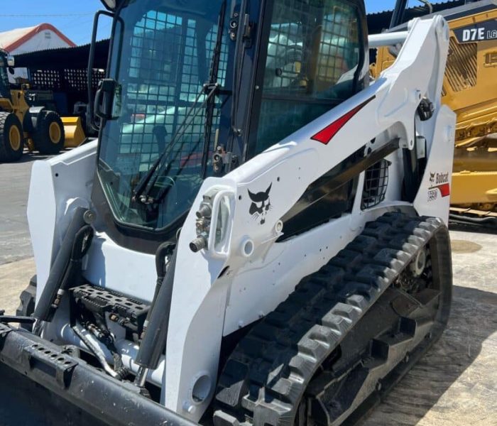 2018 Bobcat T590 Skid Steer Loader Hydraulic Aux Enclosed