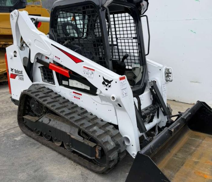 2018 Bobcat T590 Skid Steer Loader Open Cab