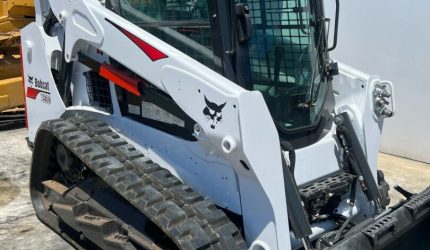 2018 Bobcat T590 Skid Steer Loader Hydraulic Aux Enclosed