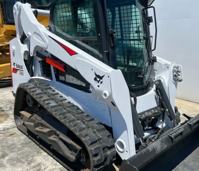 2018 Bobcat T590 Skid Steer Loader Hydraulic Aux Enclosed
