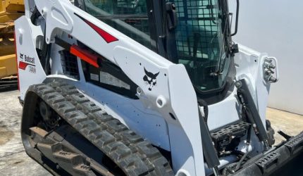 2018 Bobcat T590 Skid Steer Loader Hydraulic Aux Enclosed