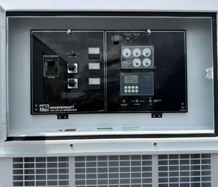 2018 Multiquip Whisperwatt 125 Kva -320137