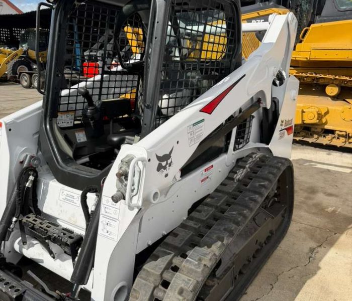 2019 Bobcat T590 Skid Steer Loader Open Cab