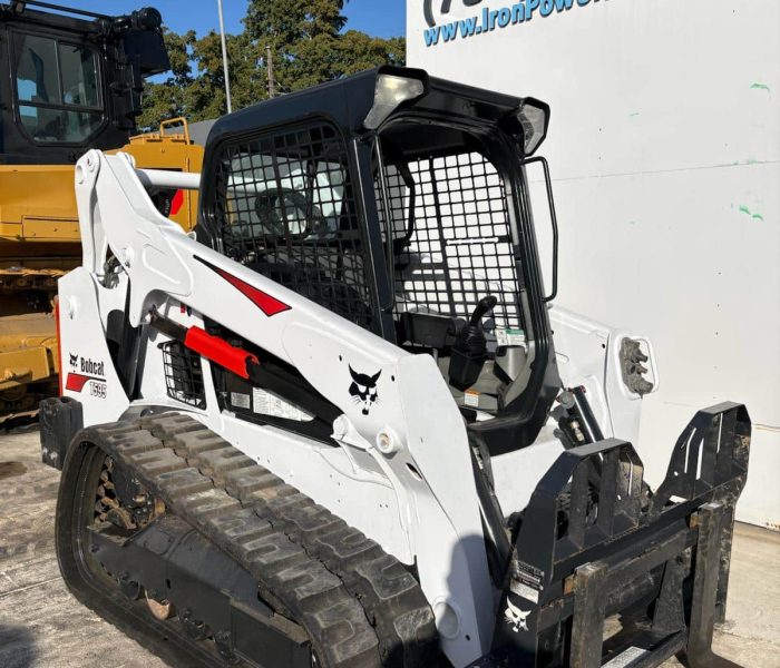 2019 Bobcat T595 Skid Steer Loader- Open Cab- 320100