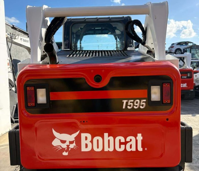 2019 Bobcat T595 Skid Steer Loader- Open Cab- 320100