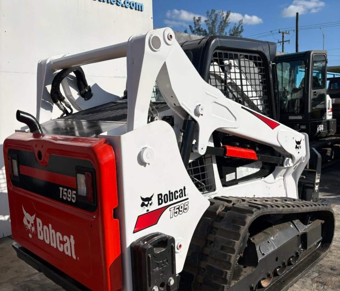 2019 Bobcat T595 Skid Steer Loader- Open Cab- 320100