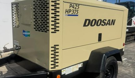 2020 Doosan 375CFM Diesel Air Compressor-320155