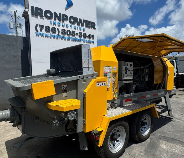 Putzmeister concrete pump bsa-1409-d 2003 306201