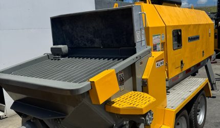 Putzmeister concrete pump bsa-1409-d 2003 306201