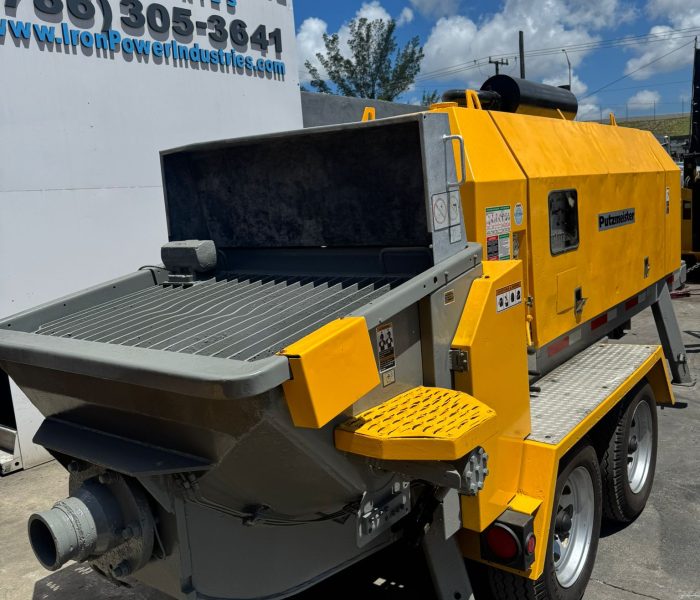 Putzmeister concrete pump bsa-1409-d 2003 306201