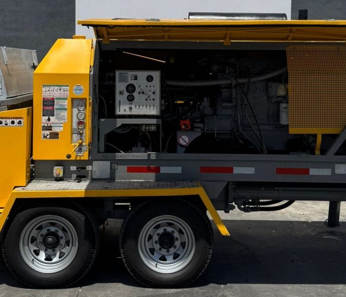 Putzmeister concrete pump bsa-1409-d 2003 306201