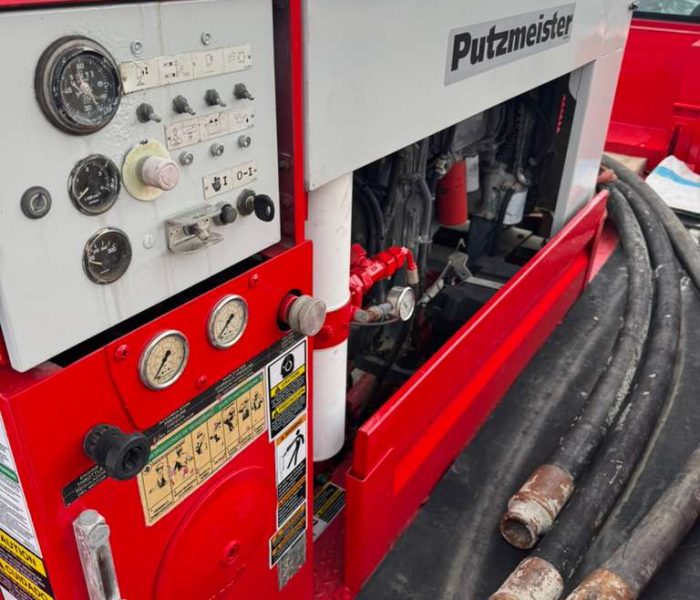 306202 2009 Putzmeister VS70 on 2009 International 4300