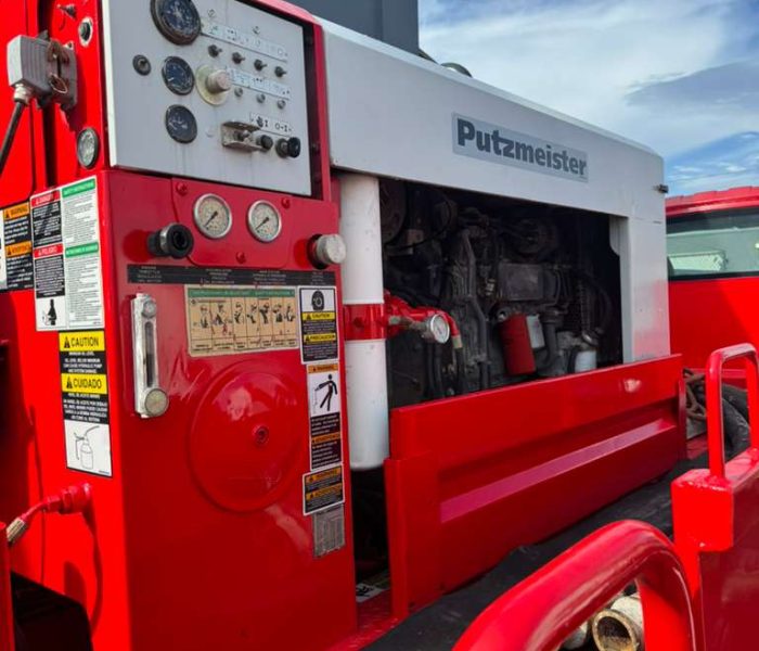 306202 2009 Putzmeister VS70 on 2009 International 4300