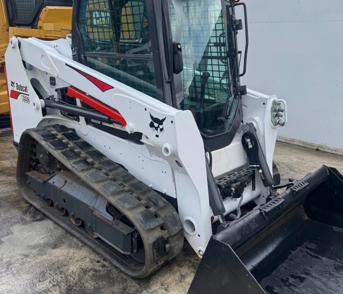 2018 Bobcat T550 Skid Steer Loader Enclosed Cab- A/C & Heater