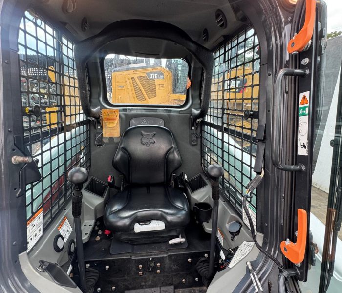 2018 Bobcat T550 Skid Steer Loader Enclosed Cab- A/C & Heater