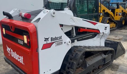 2018 Bobcat T550 Skid Steer Loader Enclosed Cab- A/C & Heater