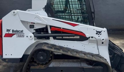 2018 Bobcat T550 Skid Steer Loader Enclosed Cab- A/C & Heater