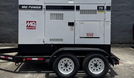 multiquip 70 kVA diesel generator 2015 30780