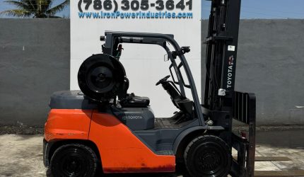 2020 Toyota 8FD40U Diesel Pneumatic Tire Forklift – 8,200 lb Capacity 31110