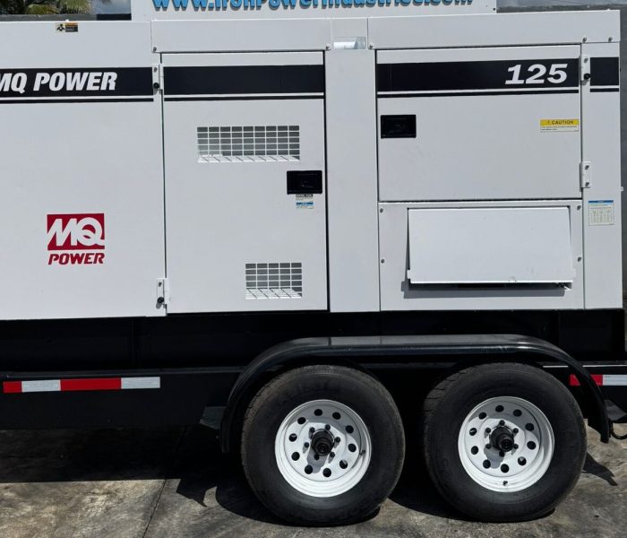 31670 2017 Multiquip Whisperwatt 125 Kva Diesel Generator