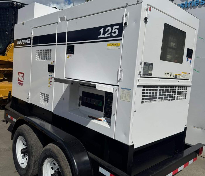 37190 2017 Multiquip Whisperwatt 125 Kva Diesel Generator