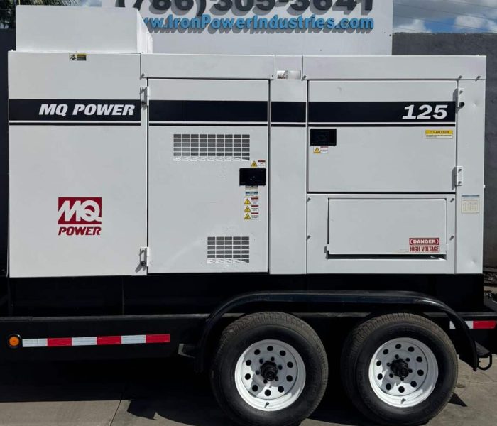 37190 2017 Multiquip Whisperwatt 125 Kva Diesel Generator