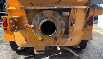31830 2009 Putzmeister BSA 100-D Trailer-Mounted Concrete Pump – Only 169 Hours