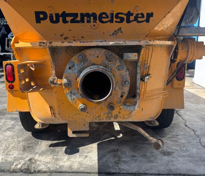 31830 2009 Putzmeister BSA 100-D Trailer-Mounted Concrete Pump – Only 169 Hours
