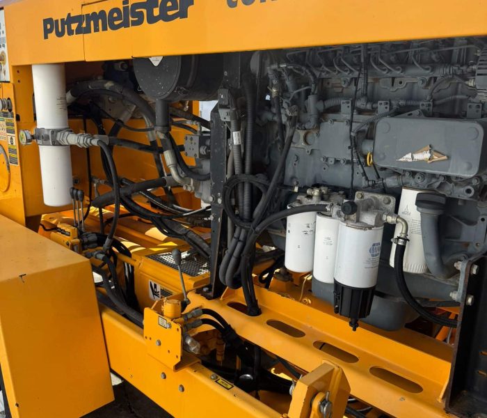 31830 2009 Putzmeister BSA 100-D Trailer-Mounted Concrete Pump – Only 169 Hours