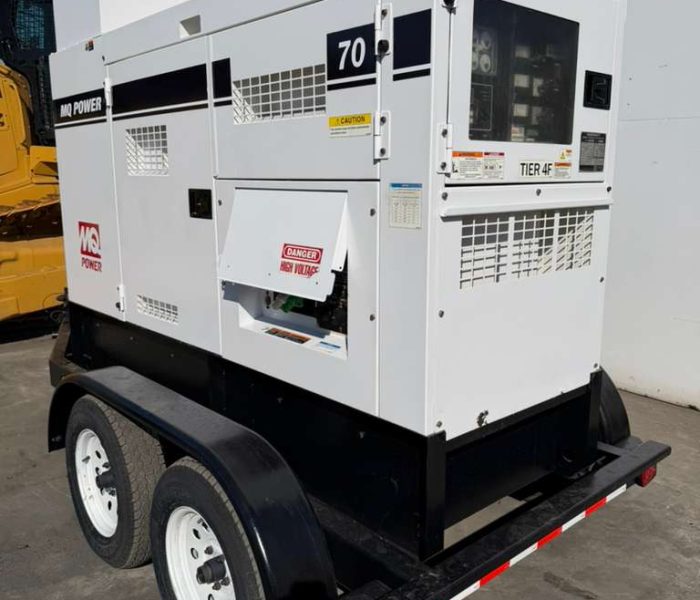 31890-2020 Multiquip WhisperWatt 70 kVA Diesel Generator – Load Bank Tested