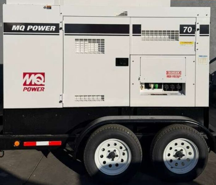 31890-2020 Multiquip WhisperWatt 70 kVA Diesel Generator – Load Bank Tested