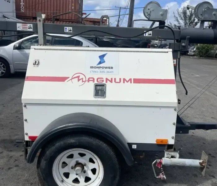 2014 Magnum MLT4200 20 kW Light Tower & Diesel Generator – Isuzu Powered