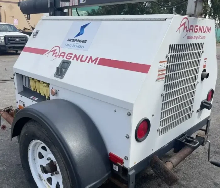 2014 Magnum MLT4200 20 kW Light Tower & Diesel Generator – Isuzu Powered